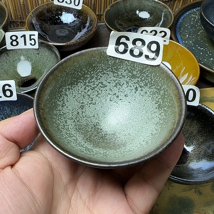 茶盏建盏杯主人杯龙窑柴烧