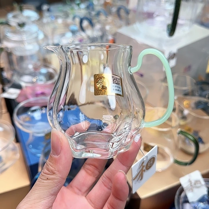 禾器浅玉色颂妍公道杯