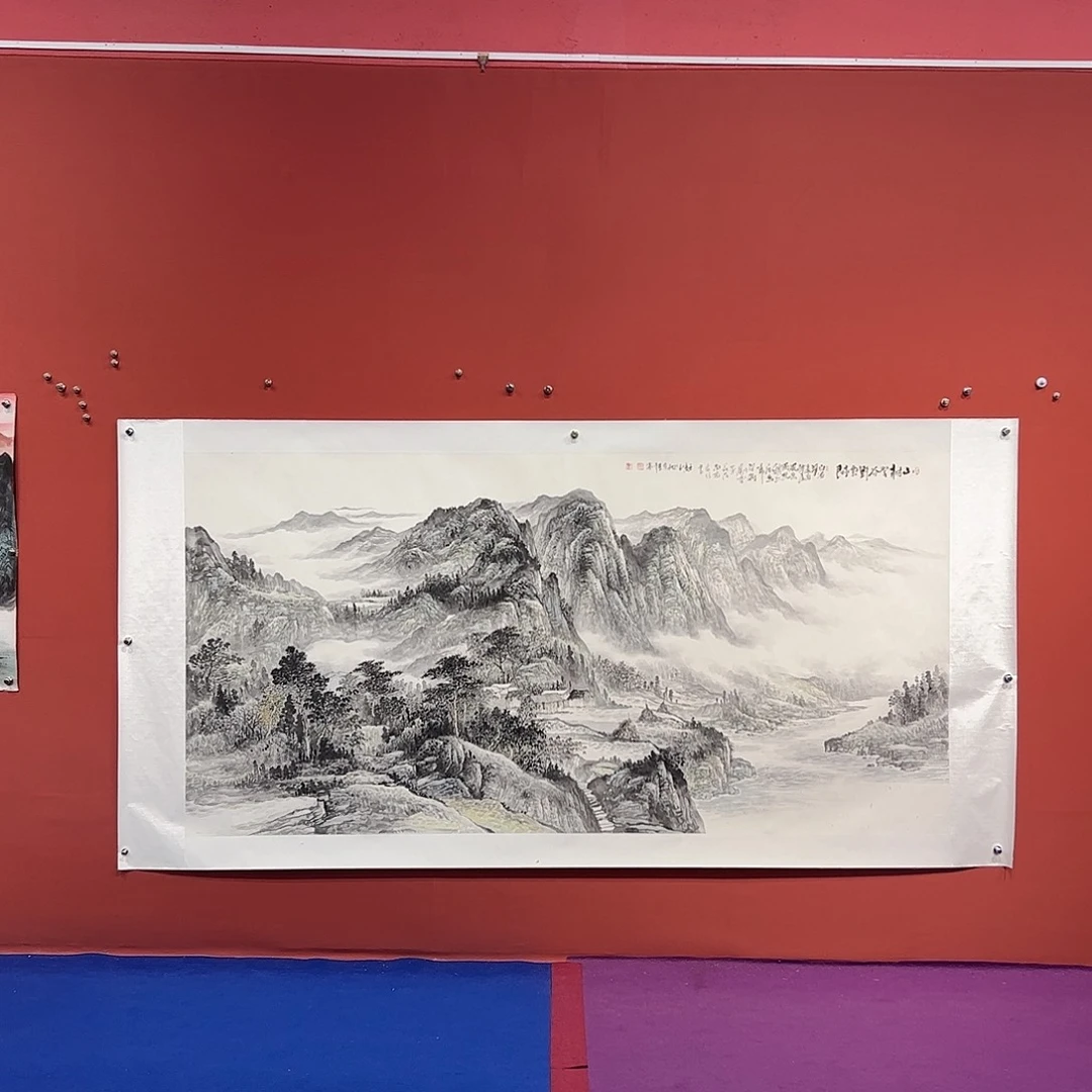 楷***国画李川浦画家作品