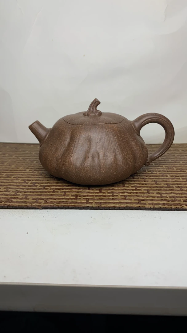 黄龙山原矿青段南瓜壶柴烧