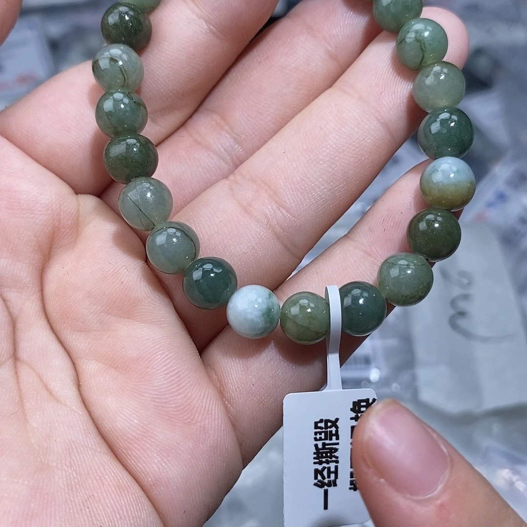 翡翠未镶嵌手链翡翠