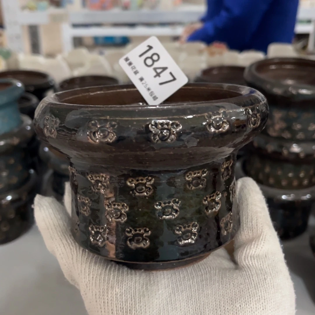 景德镇手工制作瑕疵1847口9.5