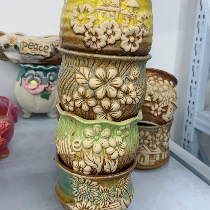 多肉绿植陶瓷花盆