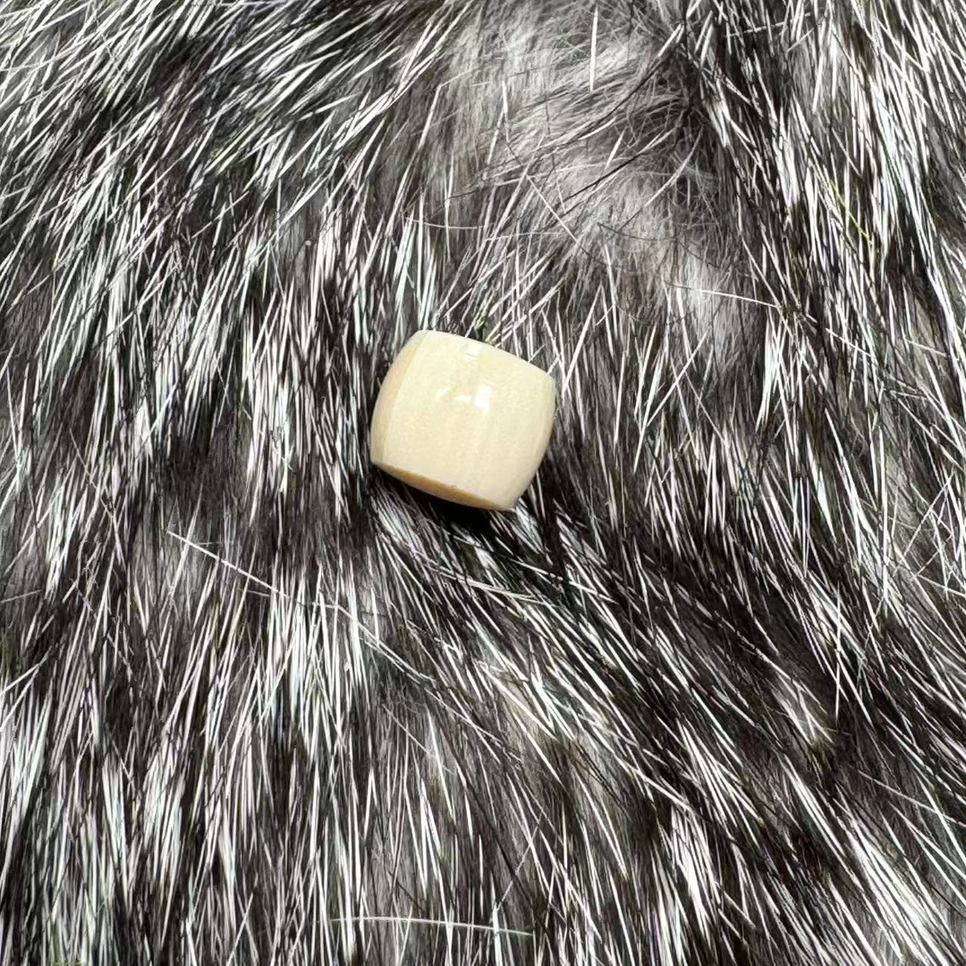 尺寸7mm左右猛犸直切单珠一个《小鱼文玩》P023