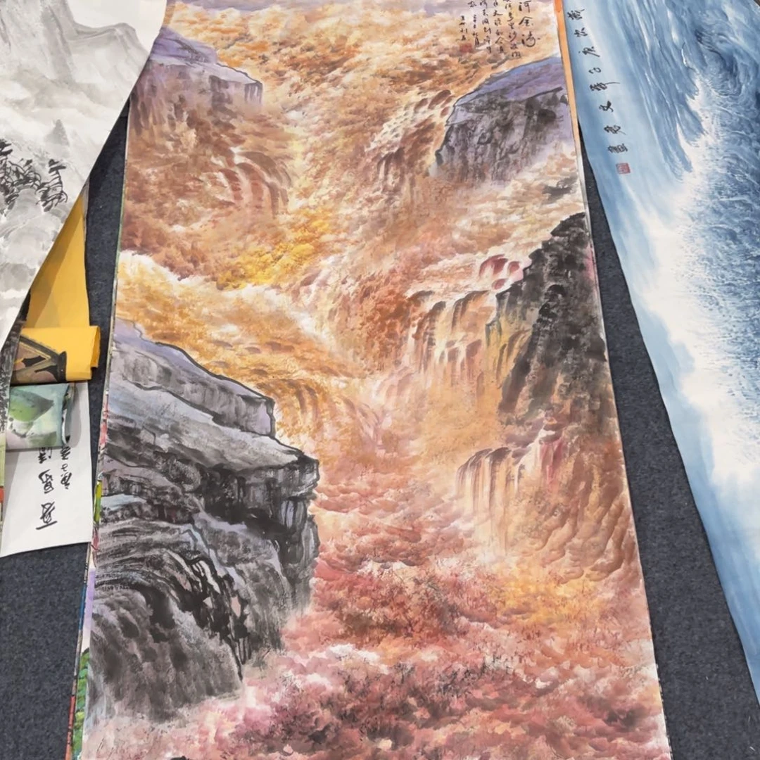 国画处理作品看好再拍哦