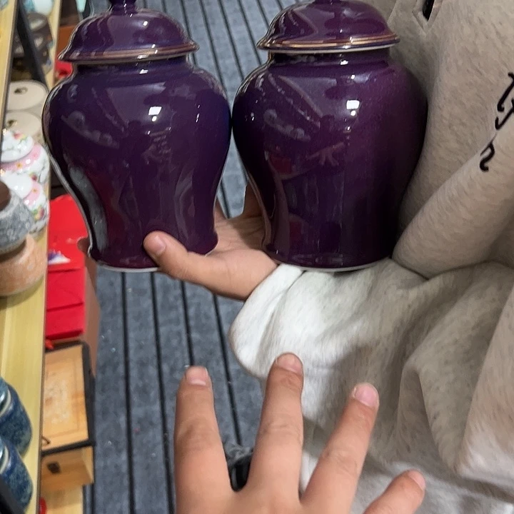 茶叶罐陶瓷家用储物罐瑕疵品介意勿拍