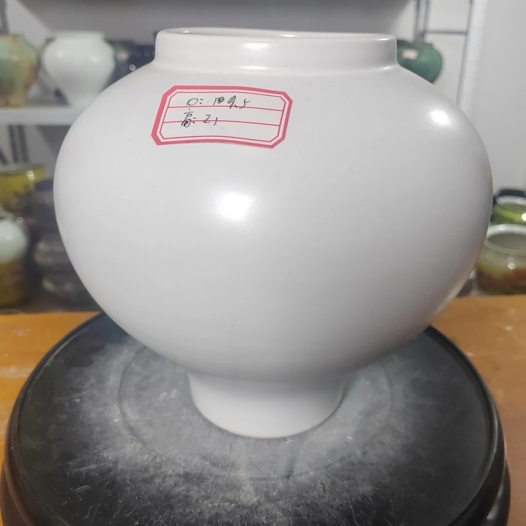 景德镇陶瓷花盆花器口10高21