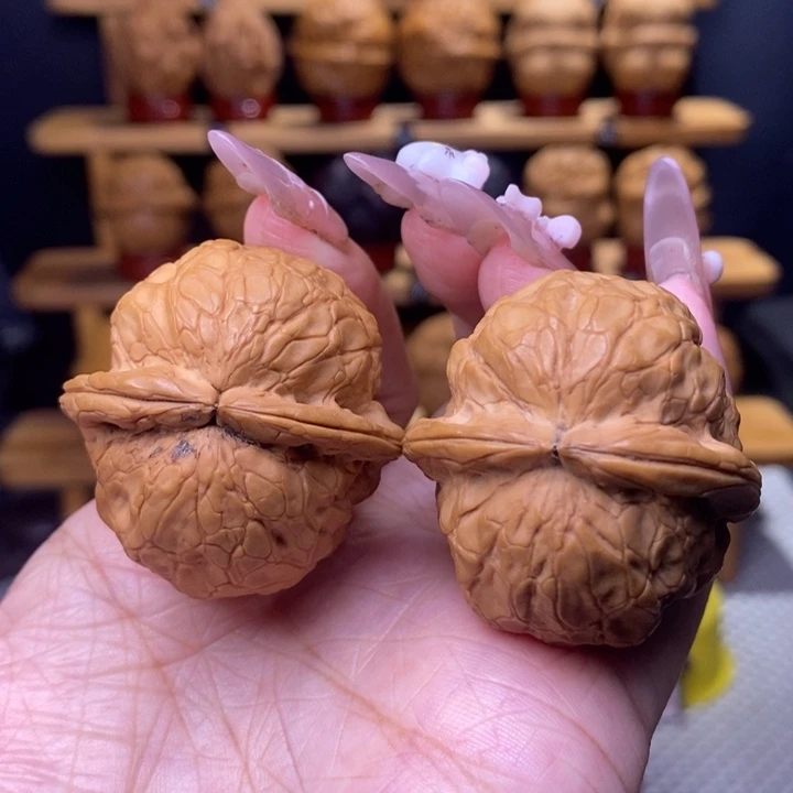 把件文玩核桃金龟玉甲49号