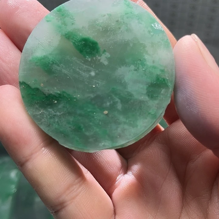 定制石英质玉（非洲翠）定制天然非洲翠吊坠