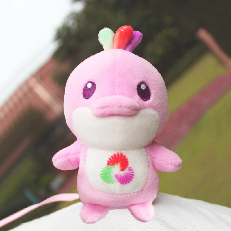 喜洋洋乐融融磁吸肩上贴毛绒玩偶公仔毛绒玩具（坐姿款）