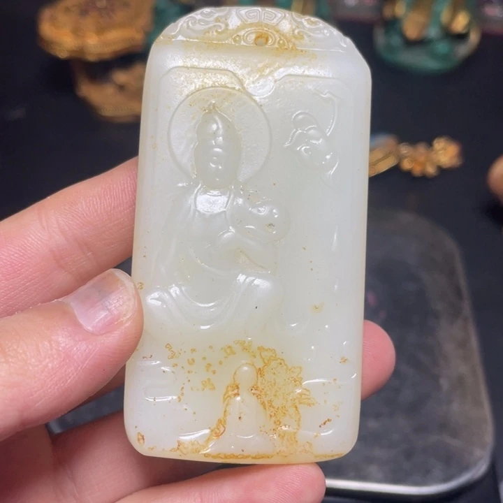 和田玉未镶嵌挂件00000000000