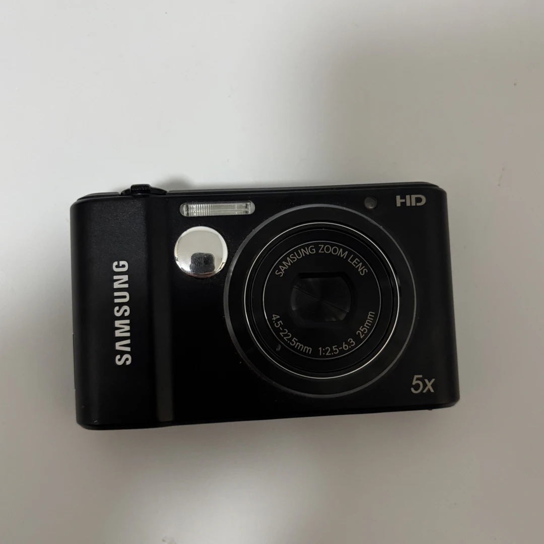 9新 Samsung/三星 st66黑色福利1600w像素ccd相机带配件