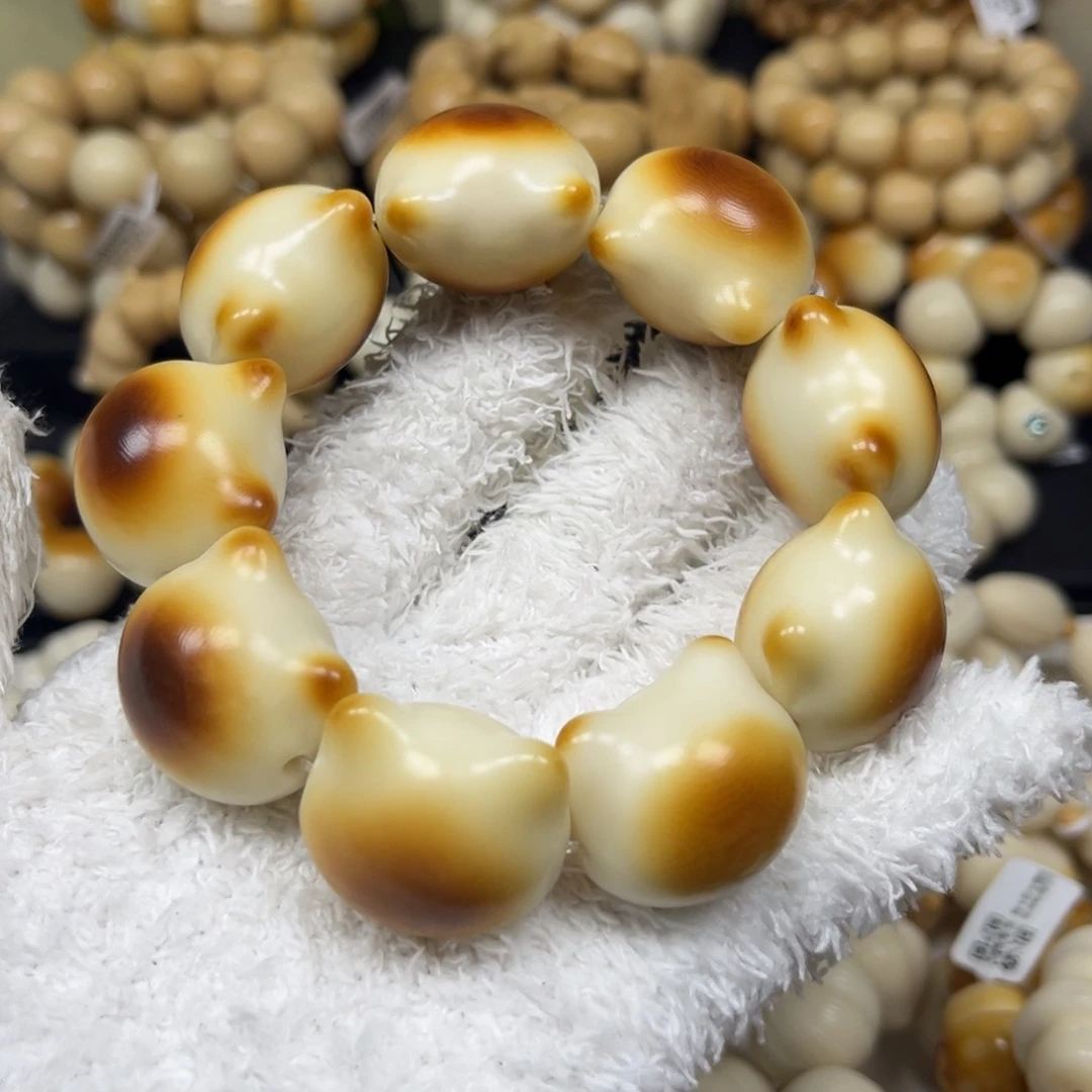 菩提根/象牙果吊坠6.6.38瑕疵猫头