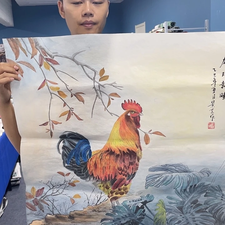 国画手绘图画欣赏一下