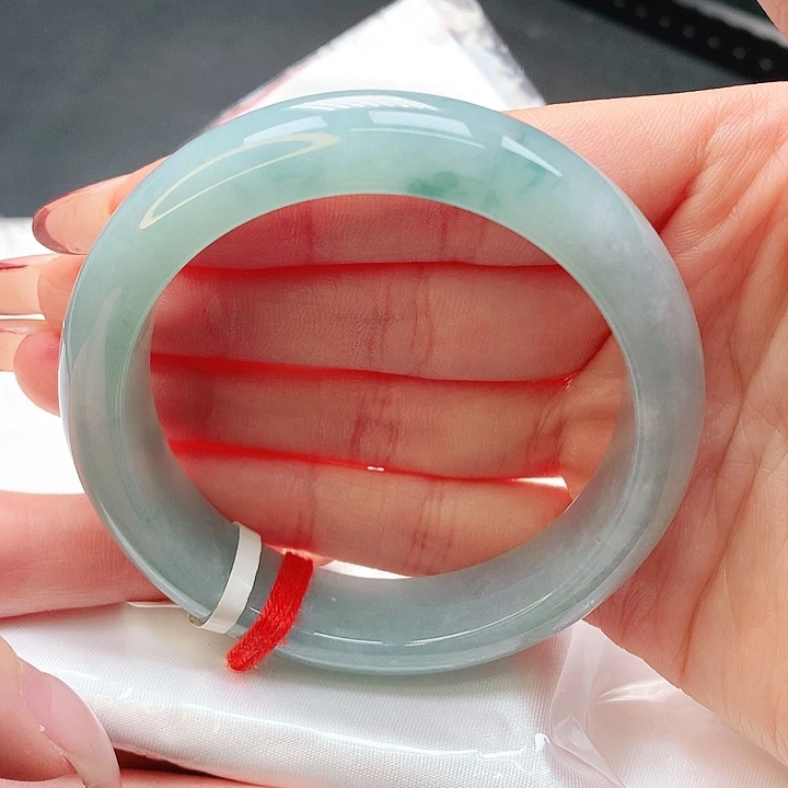 翡翠手镯未镶嵌55正圈