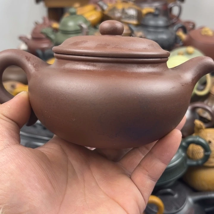 茶壶紫砂紫砂花泥铁质