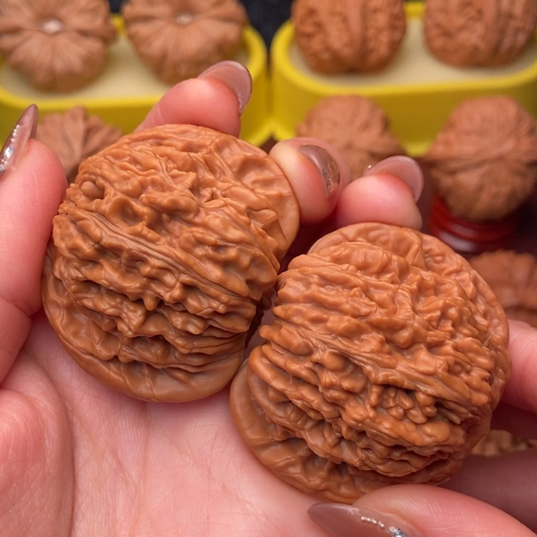 把件文玩核桃洪*生45四座楼