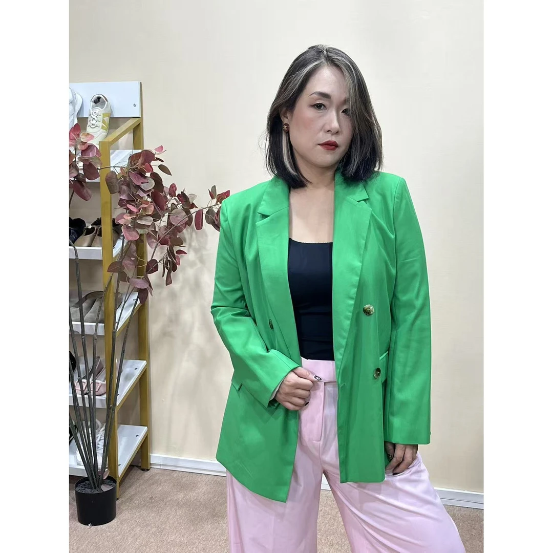 25年女装百搭时尚套装个性舒适短外套-9Y273