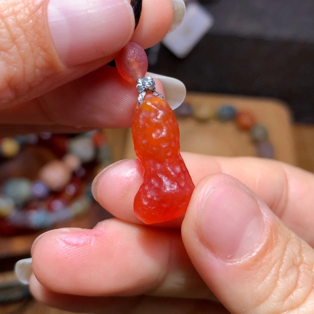 未镶嵌玛瑙/玉髓珠宝半成品