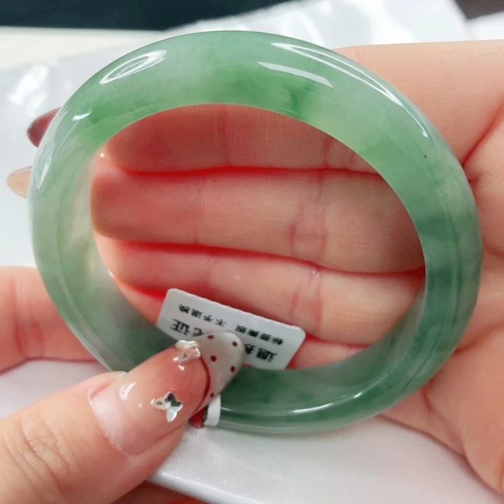 翡翠未镶嵌手镯55x803