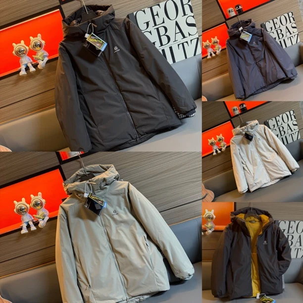 冬季新款连帽百搭情侣同款时尚百搭休闲户外棉服棉衣A999