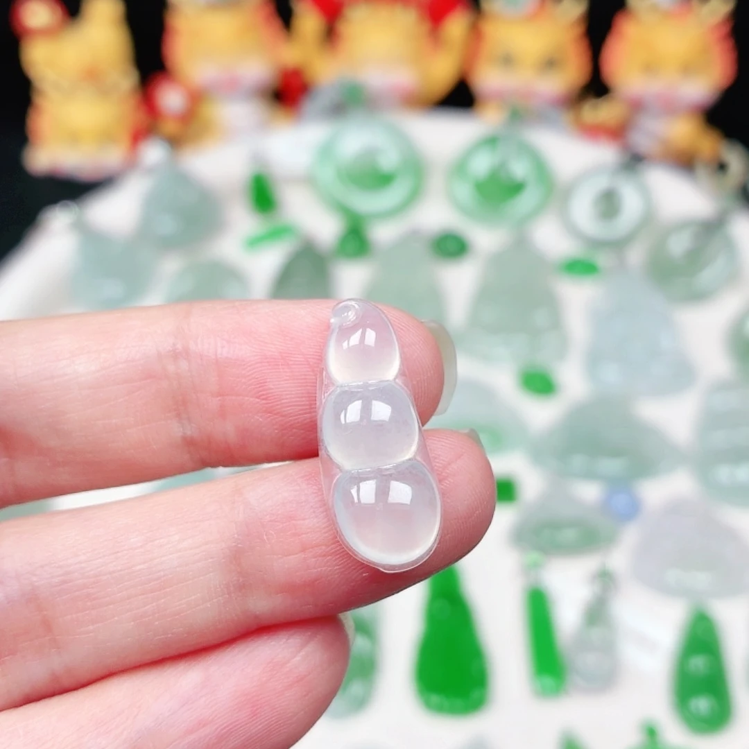 颈饰未镶嵌翡翠缅甸天然A货翡翠