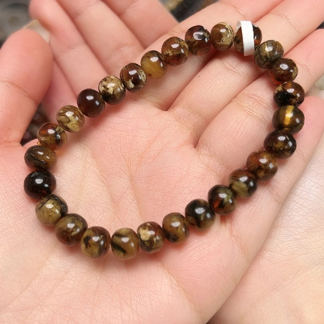 琥珀未镶嵌裸石抚顺琥珀八10578