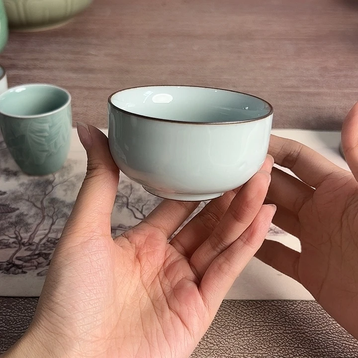 小米茶器龙泉青瓷