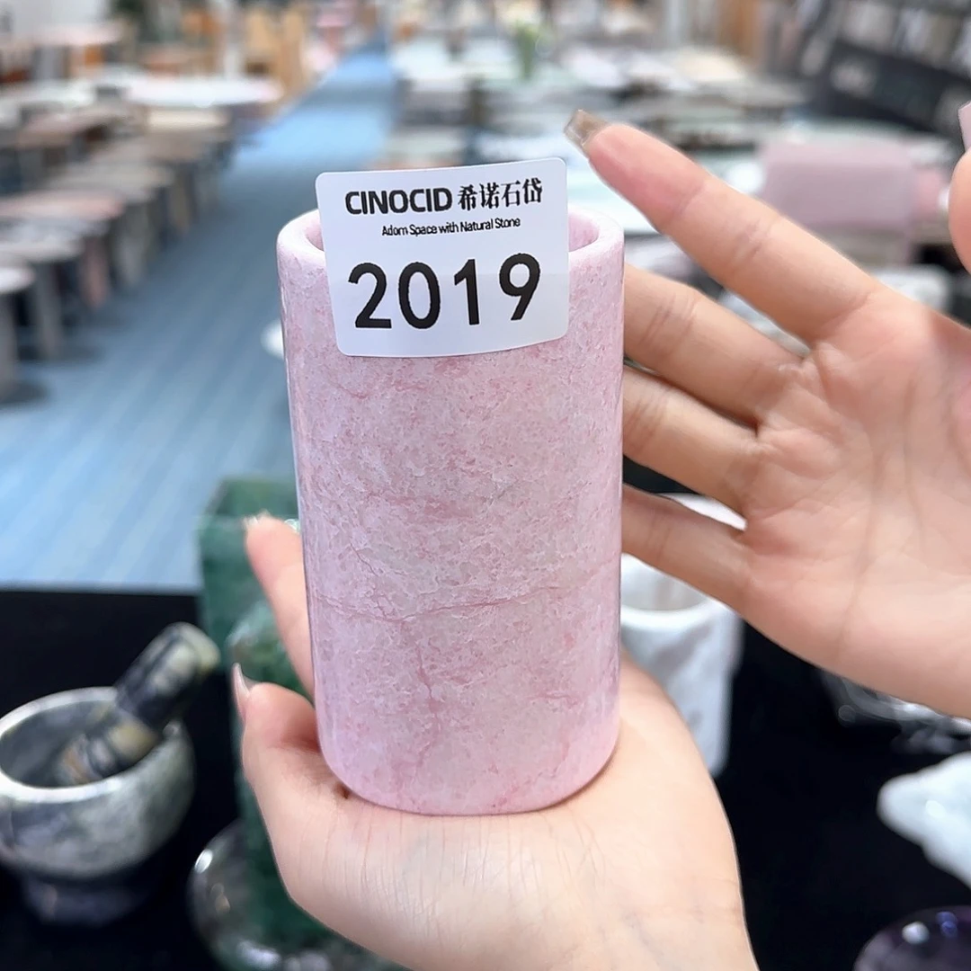 石材2016粉澳宝按压牙签罐