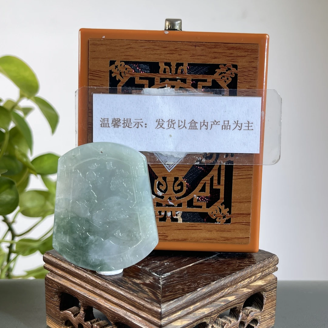 JTB28-608H 天然缅甸A货翡翠