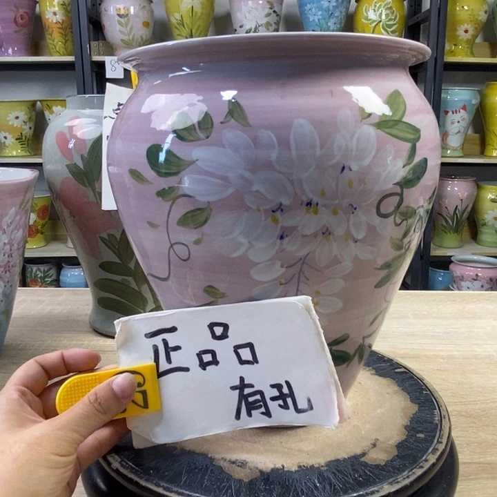 景德镇高温陶瓷花盆