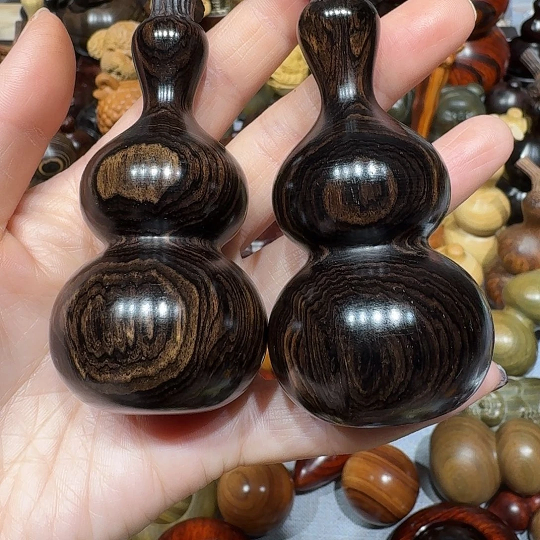 小***虎木紫光檀直径4葫芦葫芦