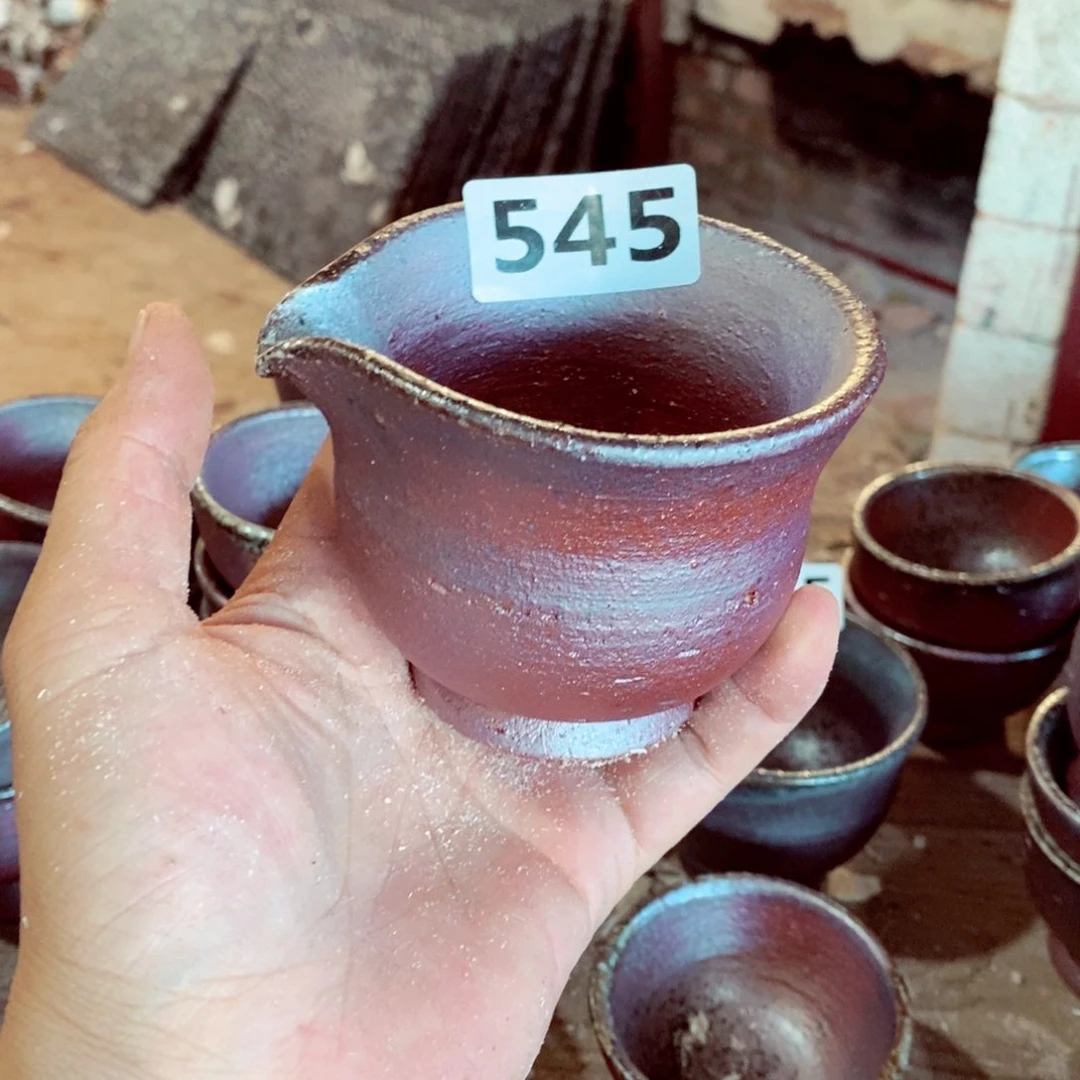 柴烧茶具陶瓷杯子