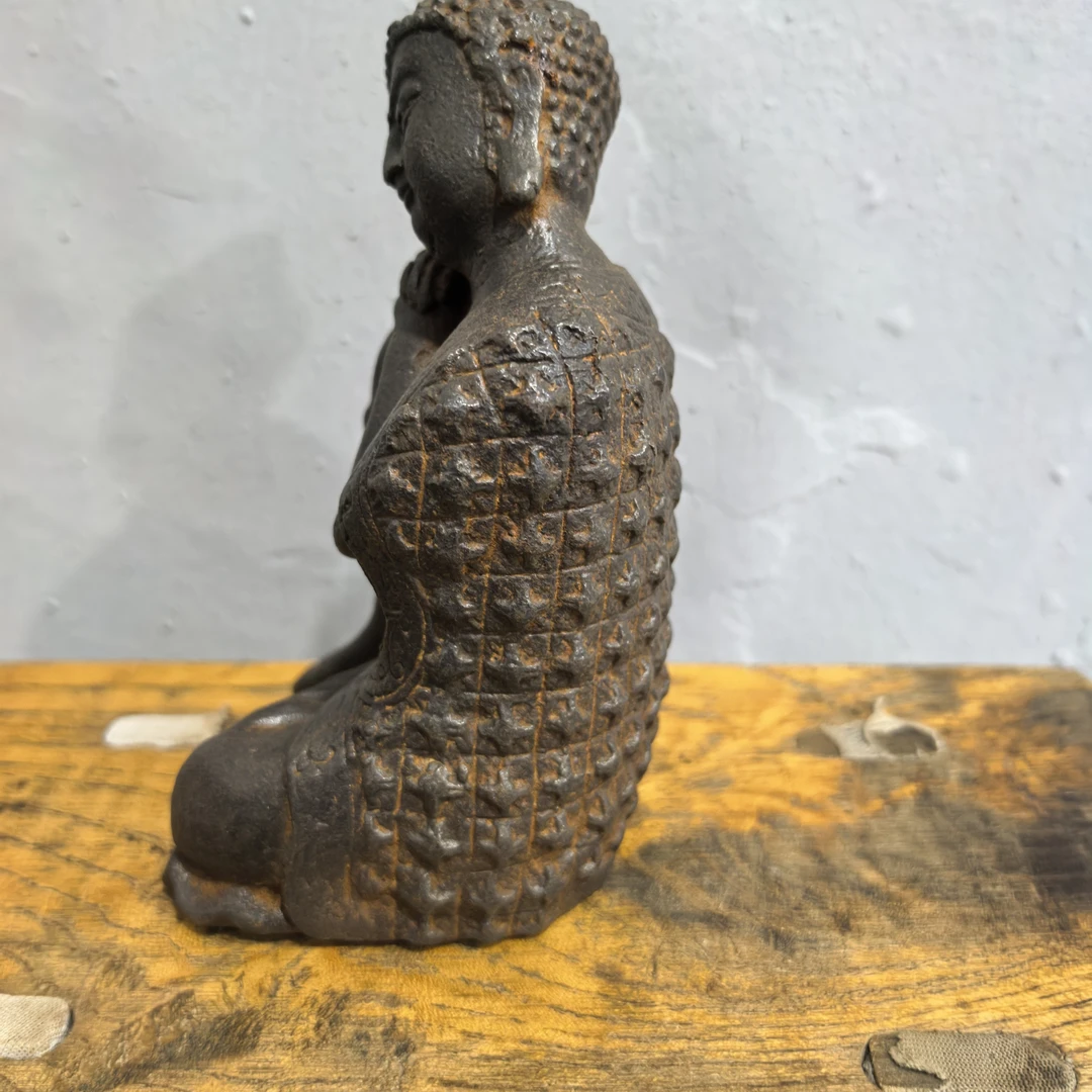 铁艺铁佛高度13公分