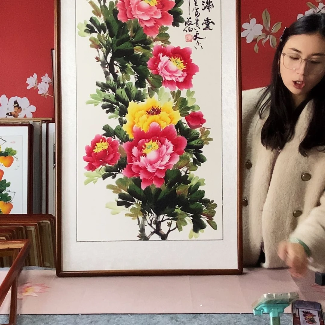 国画手写手绘63✖️123国画作品