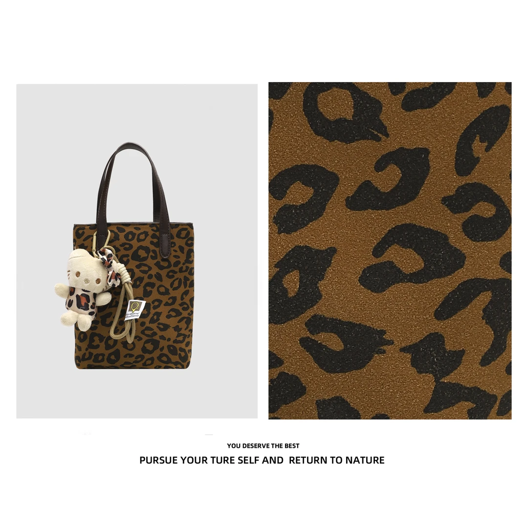 秋冬爆款豹纹时尚单肩带挂件单肩斜跨手机包 9567