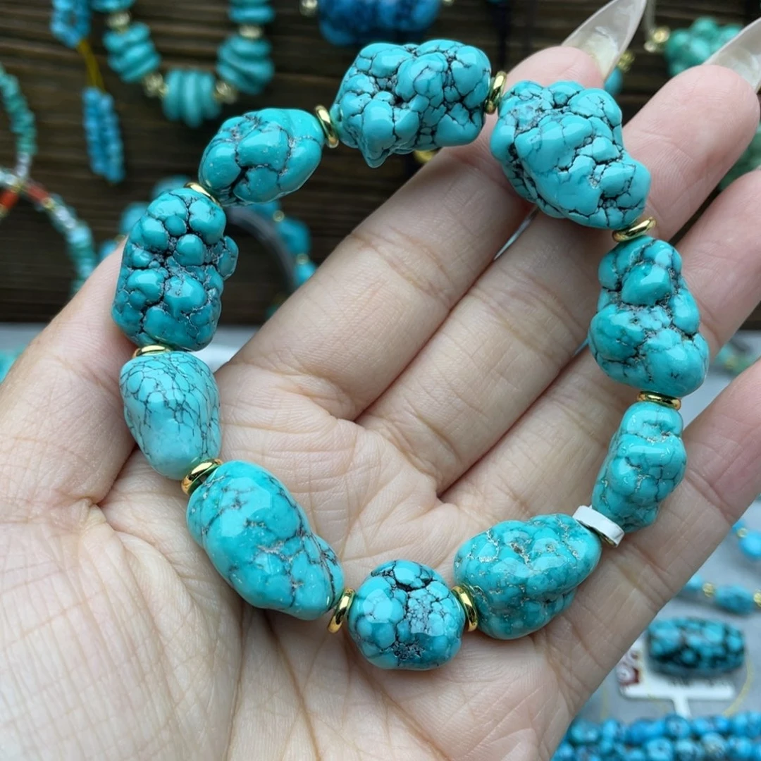 飘***子绿松石未镶嵌随行手串