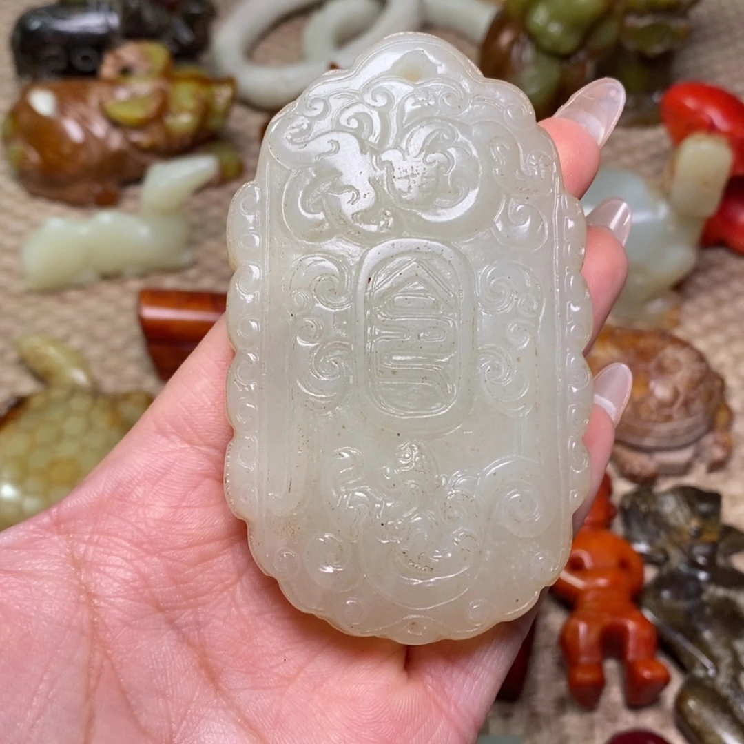 白玉菩提吊坠白玉菩提白玉菩提摆件