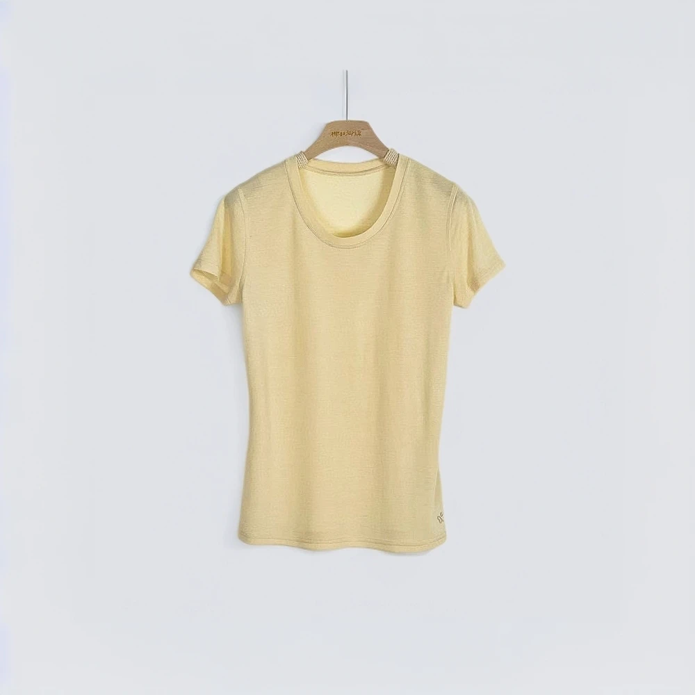 【小空调2.0】柞蚕丝云感女士家居上衣抑菌显瘦百搭睡衣上装 C900H