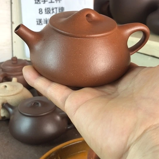 茶壶紫砂将坡泥石瓢180豪生左右