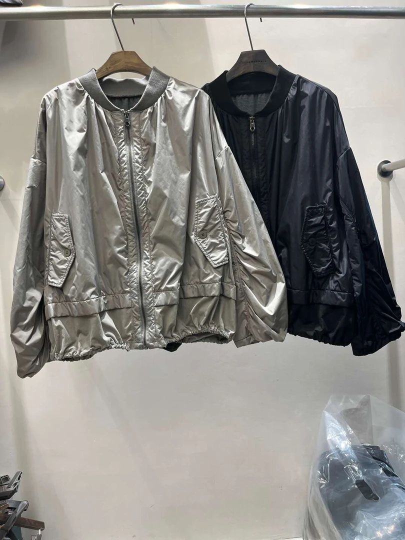 韩国正品/不支持退换/滑料/拉链外套/0219