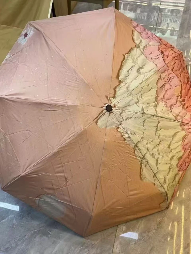 0552 雨伞图案随机