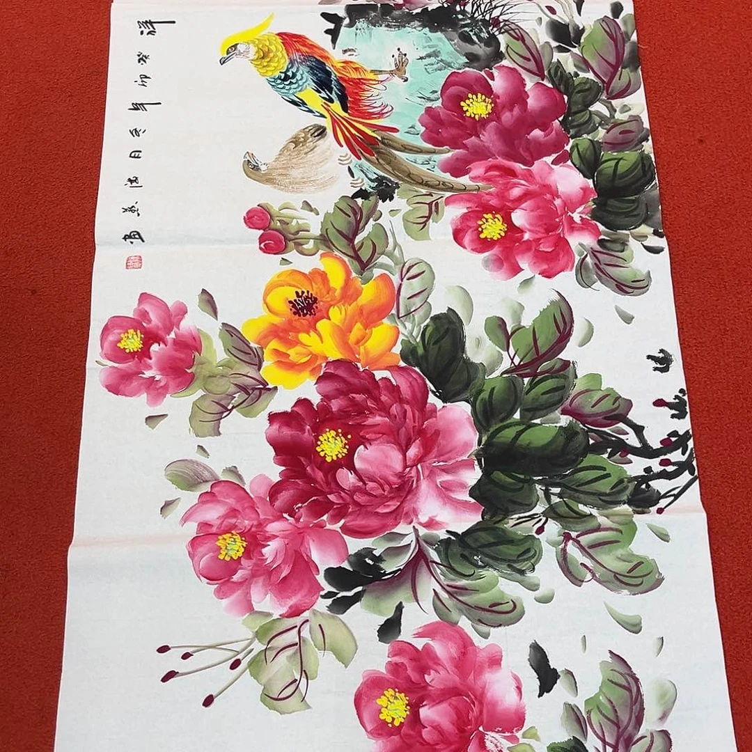 国画手绘国画作品