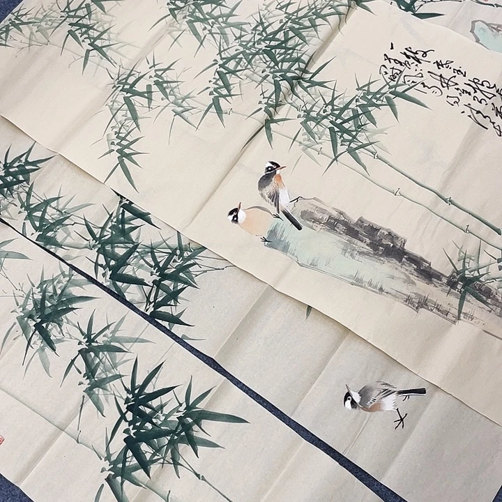 国画纯手绘国画作品