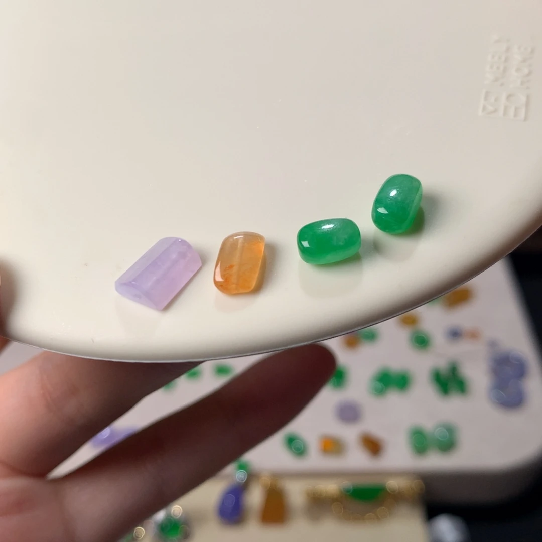 翡翠散珠天然翡翠