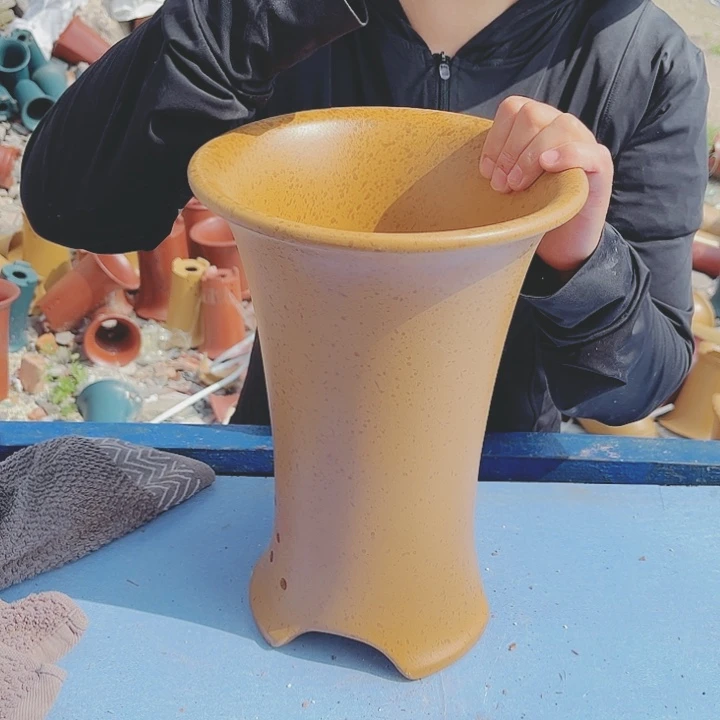 宜兴紫砂精品花盆