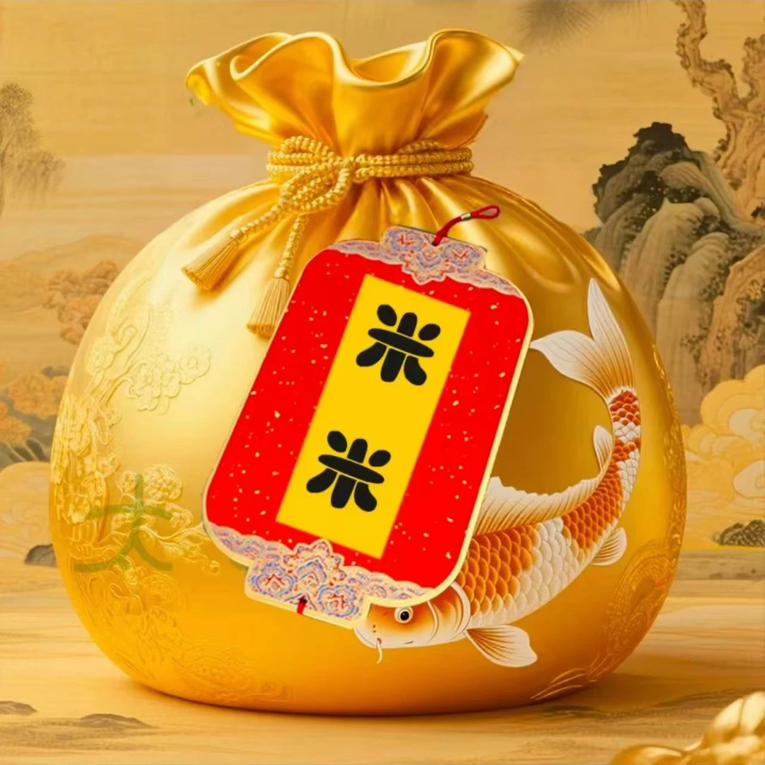 3号米不够錵【先生推荐】生肖挂饰福袋福卡