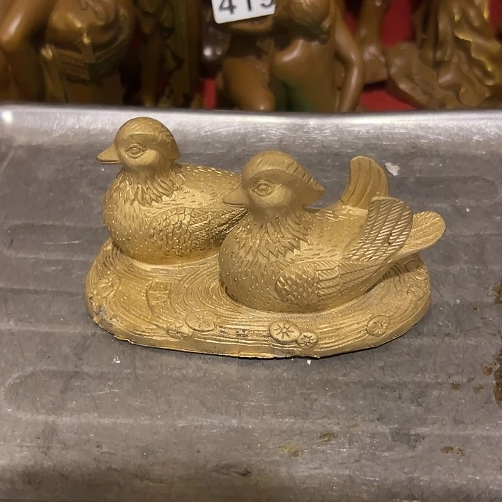 黄铜摆件，文房工艺品摆件