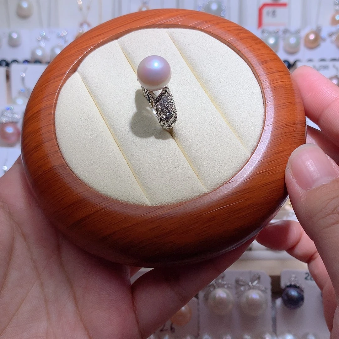 淡水珍珠未镶嵌戒指CC11mm