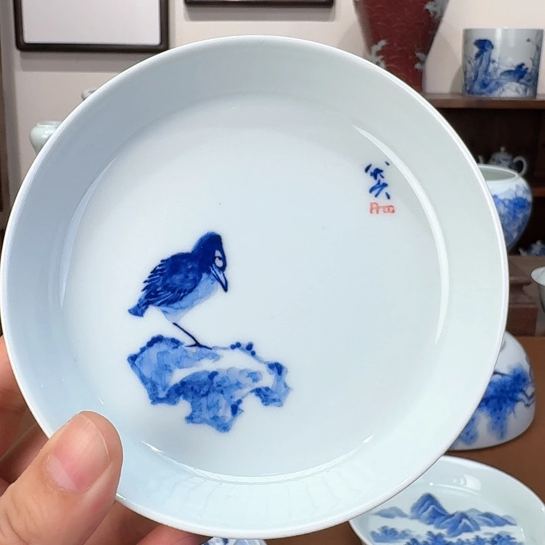 不***晚青花瓷器等多种工艺